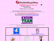 Tablet Screenshot of easy-access.com